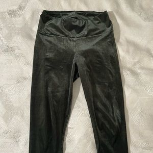 Corduroy green legging